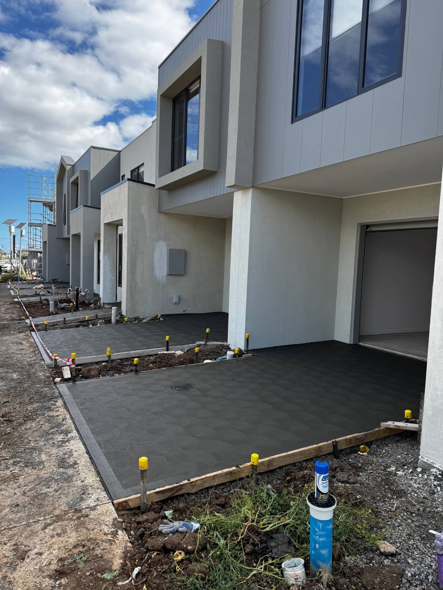 Multi-Unit Concrete Driveways Melbourne