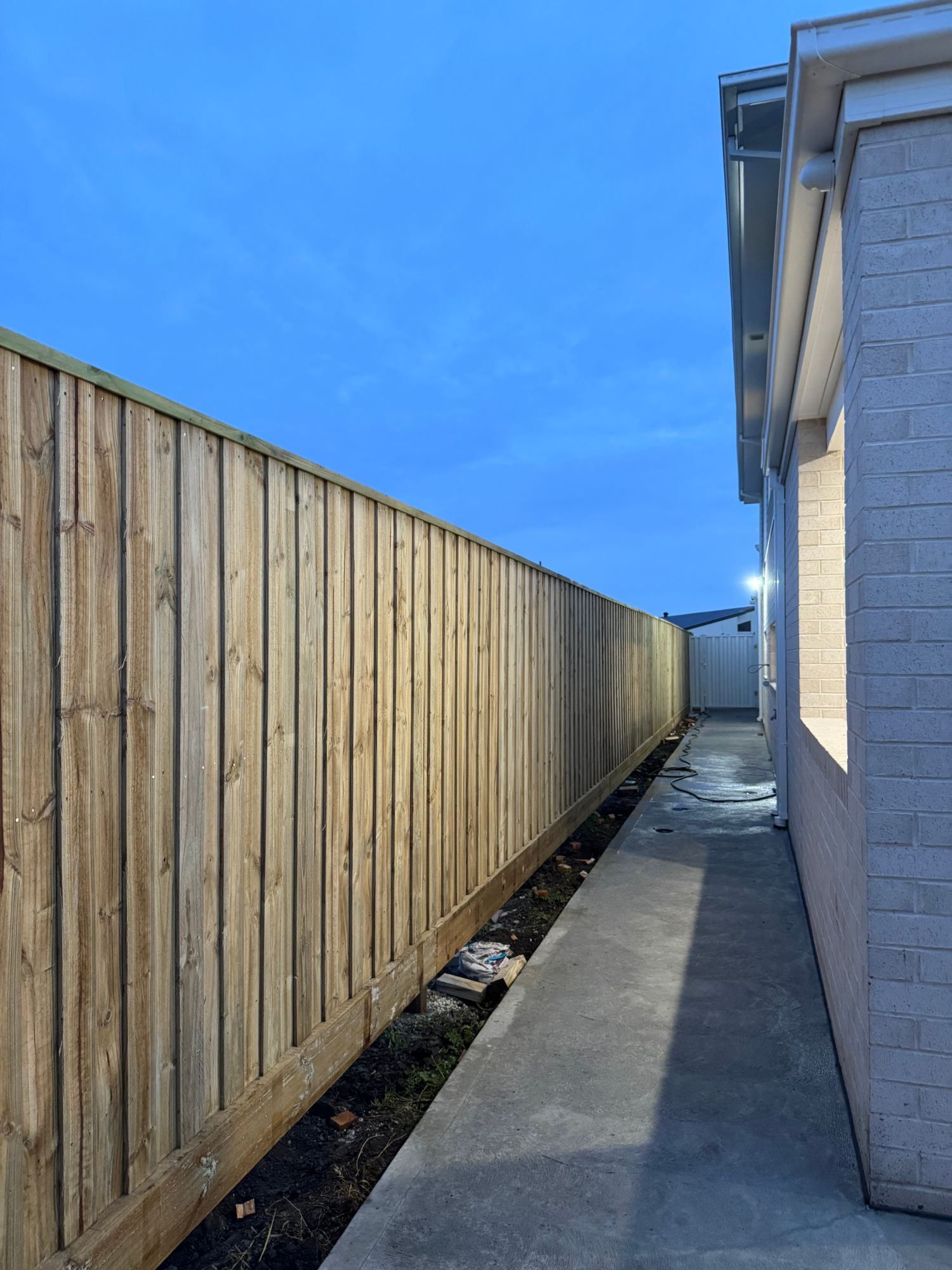 Timber Paling Fence Melbourne